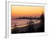 Dawn, Coolangatta, Gold Coast, Queensland, Australia-David Wall-Framed Photographic Print