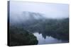 Dawn, Crozant Castle and the River Creuse, Limousin, France, Europe-Jean Brooks-Stretched Canvas