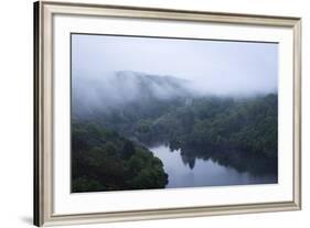 Dawn, Crozant Castle and the River Creuse, Limousin, France, Europe-Jean Brooks-Framed Photographic Print