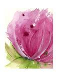Pink Wildflower-Dawn Derman-Framed Art Print
