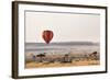 Dawn Hot Air Balloon Ride, Masai Mara National Reserve, Kenya, East Africa, Africa-Ann and Steve Toon-Framed Photographic Print