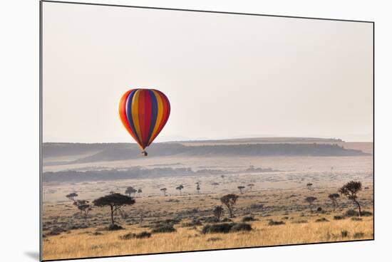 Dawn Hot Air Balloon Ride, Masai Mara National Reserve, Kenya, East Africa, Africa-Ann and Steve Toon-Mounted Photographic Print