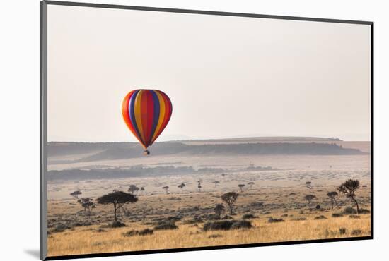 Dawn Hot Air Balloon Ride, Masai Mara National Reserve, Kenya, East Africa, Africa-Ann and Steve Toon-Mounted Photographic Print
