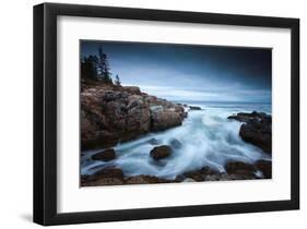 Dawn in Acadia-Michael Hudson-Framed Giclee Print