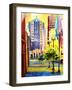 Dawn in Chicago-Diane Millsap-Framed Art Print