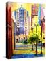 Dawn in Chicago-Diane Millsap-Stretched Canvas