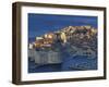 Dawn in port city of Dubrovnik, Dalmatia, Croatia-Alan Klehr-Framed Photographic Print