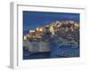 Dawn in port city of Dubrovnik, Dalmatia, Croatia-Alan Klehr-Framed Photographic Print