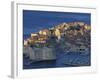 Dawn in port city of Dubrovnik, Dalmatia, Croatia-Alan Klehr-Framed Photographic Print