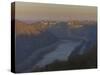 Dawn in the Avon Gorge, December-Tom Hughes-Stretched Canvas