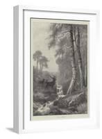 Dawn in the Forest-Frederick William Hayes-Framed Giclee Print