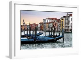 Dawn in Venice-Janel Pahl-Framed Giclee Print