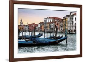 Dawn in Venice-Janel Pahl-Framed Giclee Print