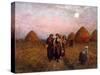 Dawn Labour, 1900-Jules Breton-Stretched Canvas