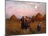 Dawn labour (Ardeurs du crepuscule). 1900-Jules Breton-Mounted Giclee Print