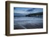 Dawn Landscape of Pier Stretching out into Sea-Veneratio-Framed Photographic Print