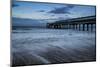 Dawn Landscape of Pier Stretching out into Sea-Veneratio-Mounted Photographic Print