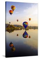 Dawn Light at Prosser Balloon Rally, Prosser, Washington, USA-Richard Duval-Stretched Canvas