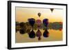 Dawn Light at Prosser Balloon Rally, Prosser, Washington, USA-Richard Duval-Framed Photographic Print