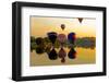 Dawn Light at Prosser Balloon Rally, Prosser, Washington, USA-Richard Duval-Framed Photographic Print