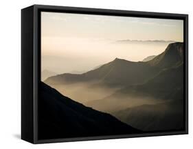 Dawn Light from Top Station, Kerala, India, South Asia-Ben Pipe-Framed Stretched Canvas