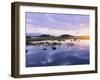 Dawn Light on Loch Ba on Desolate Rannoch Moor, Highlands, Scotland-Louise Murray-Framed Photographic Print