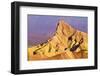 Dawn Light on Manly Beacon from Zabriskie Point, Death Valley National Park. California Usa-Russ Bishop-Framed Photographic Print