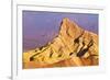 Dawn Light on Manly Beacon from Zabriskie Point, Death Valley National Park. California Usa-Russ Bishop-Framed Photographic Print