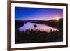 Dawn light over Emerald Bay on Lake Tahoe, Emerald Bay State Park, California, USA-Russ Bishop-Framed Premium Photographic Print