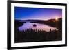 Dawn light over Emerald Bay on Lake Tahoe, Emerald Bay State Park, California, USA-Russ Bishop-Framed Premium Photographic Print