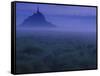 Dawn, Mist and Field, Normandy, France-Walter Bibikow-Framed Stretched Canvas