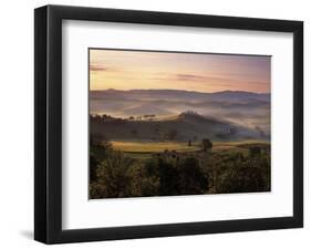 Dawn Mist Rising-Michael Hudson-Framed Art Print