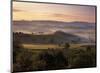 Dawn Mist Rising-Michael Hudson-Mounted Art Print