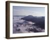 Dawn Mists Clearing Over Virgin Dipterocarp Rainforest, Danum Valley, Island of Borneo-Lousie Murray-Framed Photographic Print