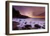 Dawn Monument Cove-Michael Hudson-Framed Art Print