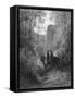 Dawn of Love, Lancelot-E.P. Brandard-Framed Stretched Canvas