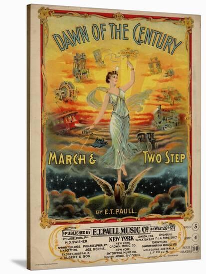 Dawn of the Century March & Two Step, Sam DeVincent Collection, National Museum of American History-null-Stretched Canvas