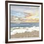 Dawn Of The Crashing Waves-Joseph Rowland-Framed Art Print