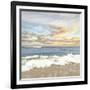 Dawn Of The Crashing Waves-Joseph Rowland-Framed Art Print