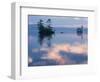 Dawn on Lake Winnepesauke, Moultonboro Neck, Moultonboro, New Hampshire, USA-Jerry & Marcy Monkman-Framed Photographic Print