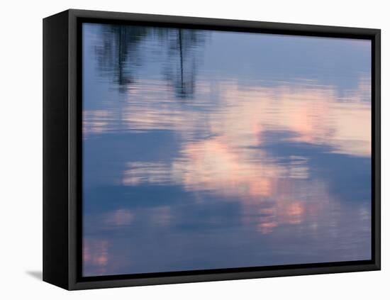 Dawn on Lake Winnepesauke, Moultonboro Neck, Moultonboro, New Hampshire, USA-Jerry & Marcy Monkman-Framed Stretched Canvas