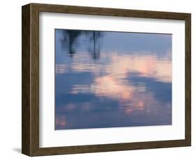 Dawn on Lake Winnepesauke, Moultonboro Neck, Moultonboro, New Hampshire, USA-Jerry & Marcy Monkman-Framed Photographic Print