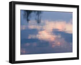 Dawn on Lake Winnepesauke, Moultonboro Neck, Moultonboro, New Hampshire, USA-Jerry & Marcy Monkman-Framed Photographic Print