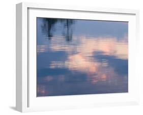 Dawn on Lake Winnepesauke, Moultonboro Neck, Moultonboro, New Hampshire, USA-Jerry & Marcy Monkman-Framed Photographic Print