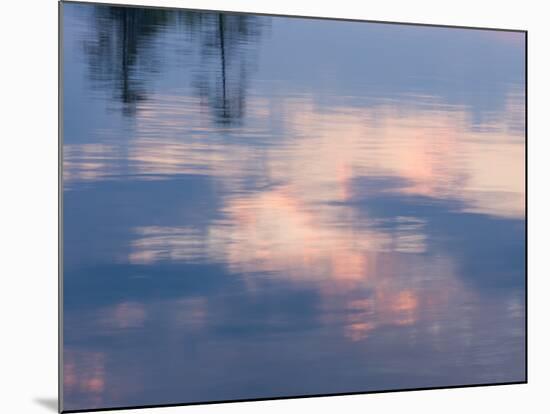 Dawn on Lake Winnepesauke, Moultonboro Neck, Moultonboro, New Hampshire, USA-Jerry & Marcy Monkman-Mounted Photographic Print