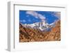 Dawn on Mount Whitney from the Alabama Hills, Sequoia National Park, California, USA-Russ Bishop-Framed Photographic Print