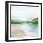 Dawn on the Lake-Luna Mavis-Framed Art Print