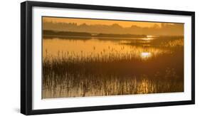 Dawn on the River Alde-Martin Wilcox-Framed Photographic Print