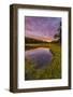 Dawn on the salt marsh along the Castle Neck River in Ipswich, Massachusetts.-Jerry & Marcy Monkman-Framed Photographic Print