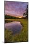 Dawn on the salt marsh along the Castle Neck River in Ipswich, Massachusetts.-Jerry & Marcy Monkman-Mounted Photographic Print